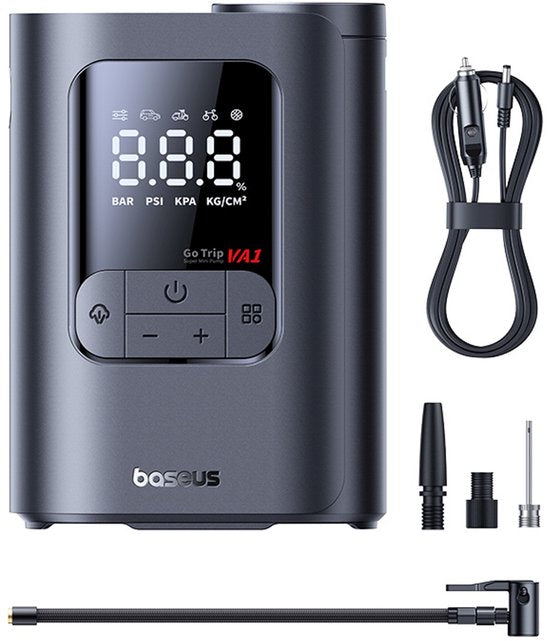 Baseus GoTrip VA1 – Autokompressor – 150 PSI – 12 V – LED-Beleuchtung