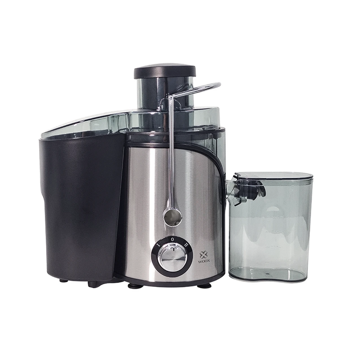 WOOX Entsafter – 600 W – Breite Einfüllöffnung – Schwarz