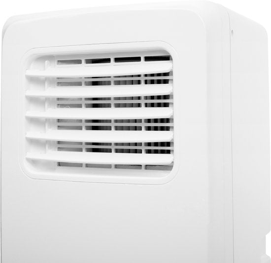 Tristar AC-5531 Mobile Klimaanlage 10.500 BTU – 3-in-1-Gerät: Klimaanlage, Ventilator und Luftentfeuchter – Für Räume bis zu 38 m² – Timer und Fernbedienung – Weiß