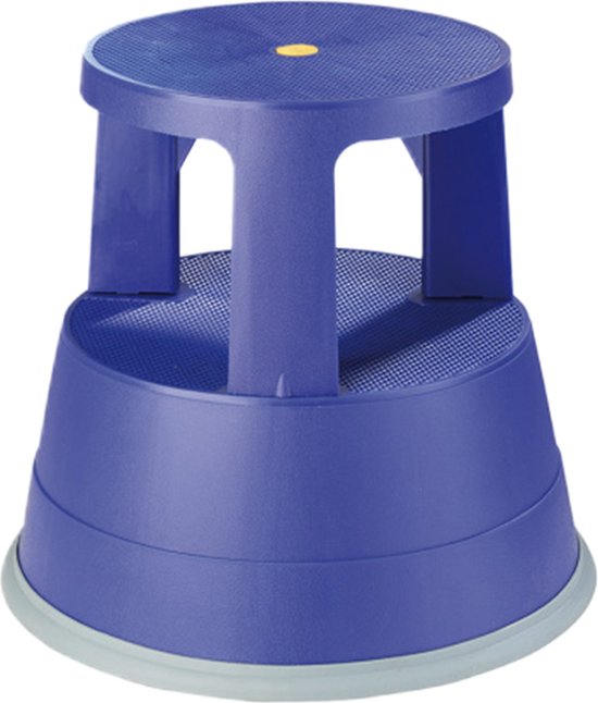 BRASQ Tritthocker Comfort Blue ST200 - Mobil - Kapazität 150 kg - Tritthocker - Tritthocker Erwachsene - Elefantenfuß