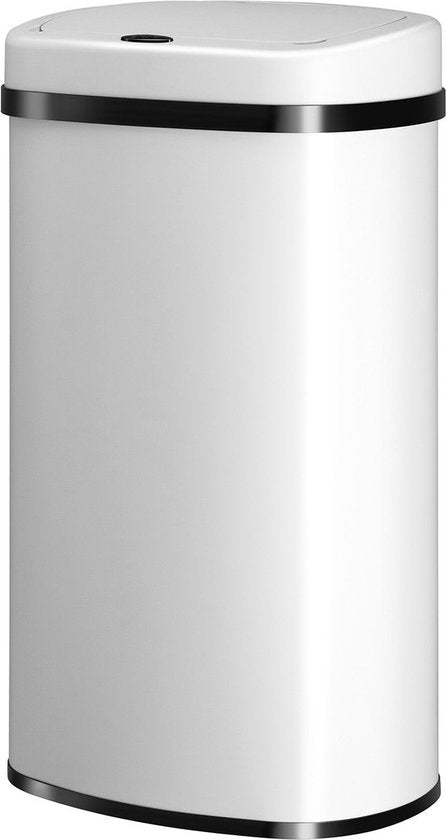 Automatischer Abfallsammler / Abfallsammler / Sensorabfallsammler - 60 Liter - Weiß - Rechteckig