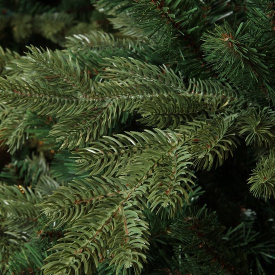 Triumph Tree Sherwood Deluxe – Weihnachtsbaum mit üppiger Optik und 1092 Zweigen – Weihnachtsdekoration für den Innenbereich – Kunstbaum, einfach aufzubauen – 155 x 112 cm – Grün
