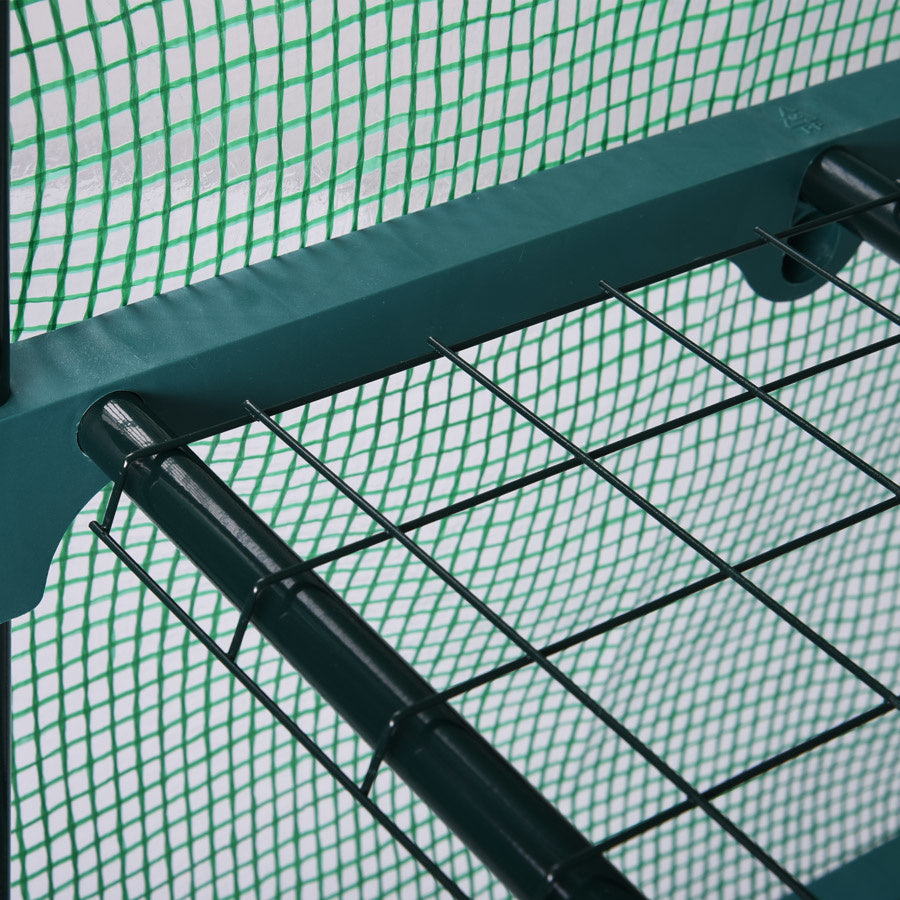 Gardebruk Poly-Gewächshaus 126x49x69cm