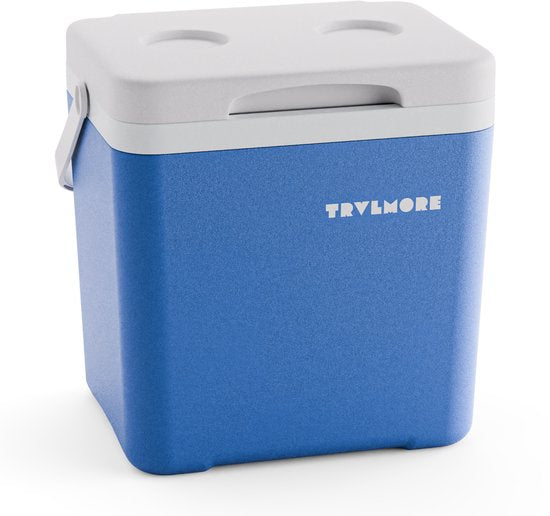 TRVLMORE Cool Box 14L - 47 Stunden Kühlung - Kühlbox - Inklusive Kühlelement - Cool Box Small - Blau