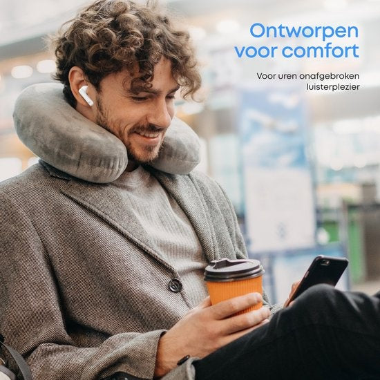SoundFront Go Wireless Earbuds - Bluetooth-Kopfhörer - Ohrhörer - Weiß