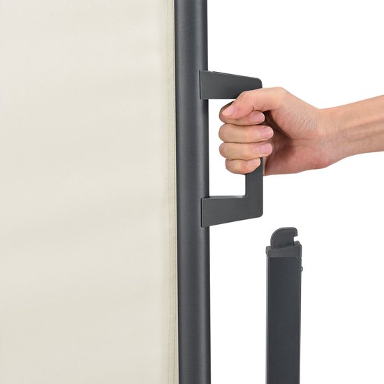 Windschutz / Sonnenschirm Dubai - 500 x 160 cm - Beige