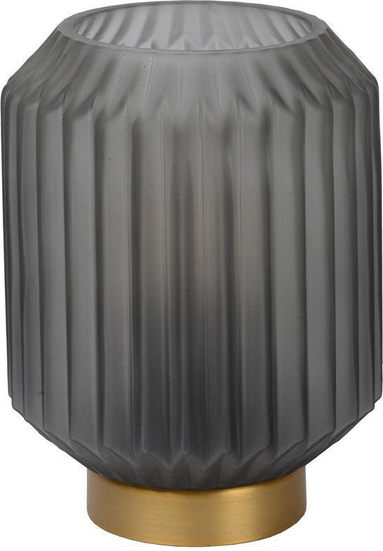 Lucide SUENO – Tischlampe – Ø 13 cm – 1xE14 – Grau