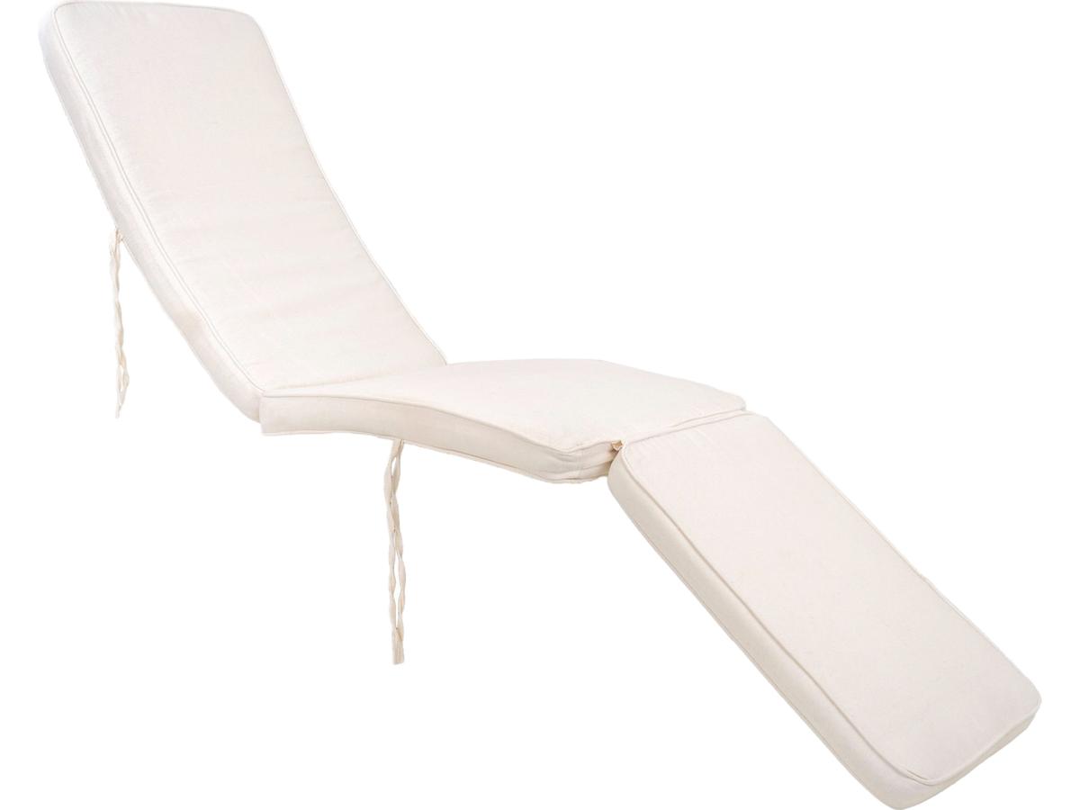 House Nordic Arrecife Kissen für Liegestuhl – Baumwolle – Weiß – 50 x 120 cm