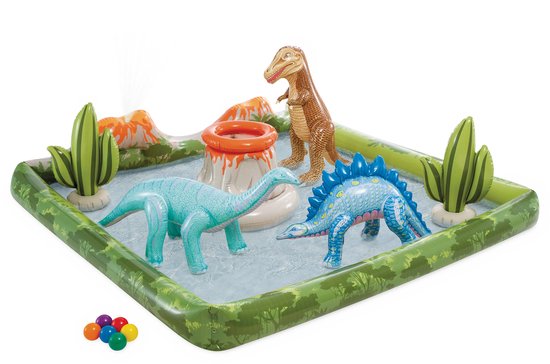 Intex Jurassics Adventure Play Center – 201 x 201 x 36 cm