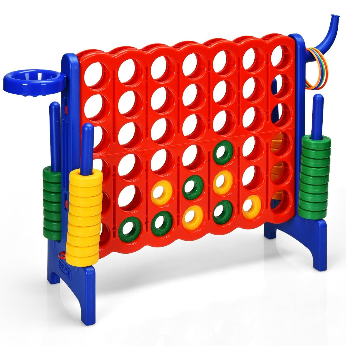 Coast Large 4-Gewichts-Set Jumbo 4-Gewichts-Set für Kinder und Erwachsene 84 x 33 x 79 cm rot + blau