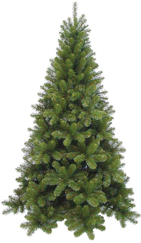 Triumph Tree Tuscan Weihnachtsbaum – Kunstbaum mit natürlicher Optik und Farbcodes – Pflegefreie Weihnachtsdekoration für den Innenbereich – Steckkonstruktion – 120 x 81 cm – Grün