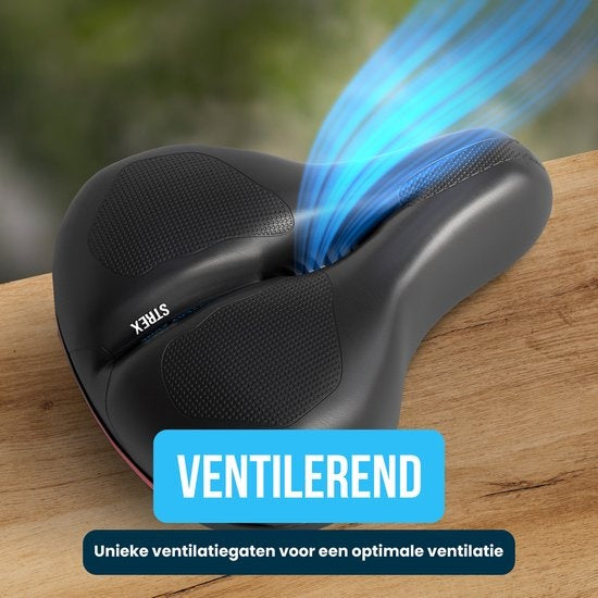 Strex Fahrradsattel - Unisex - Extra bequem - Belüftung