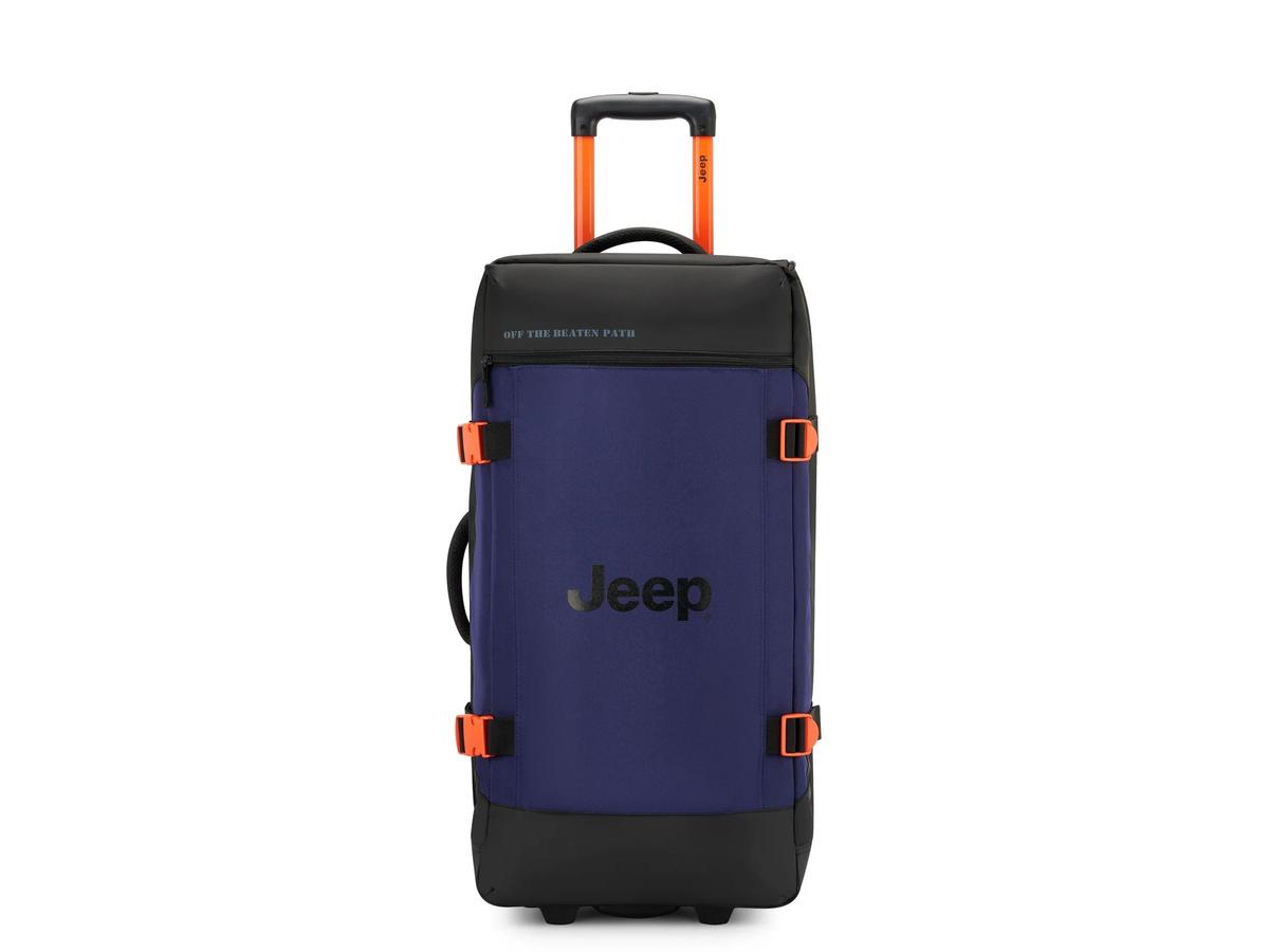 Jeep Duffle Bag – Trolley-Reisetasche – Größe M 73 cm – Schwarz