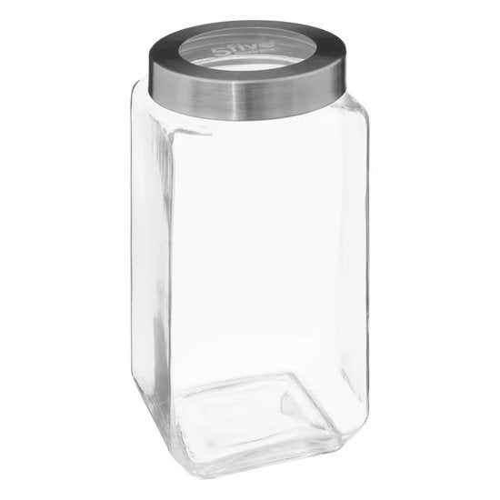 5Five Vorratsglas MIRO mit Schraubdeckel – Glas – 2 l – 11 x 23 cm – Vorratsgläser – transparent – Einmachglas