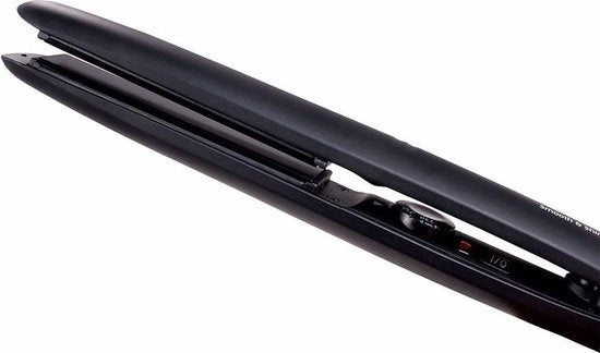Carmen CR1070 - Glätteisen - Schwarz - Schnelles Aufheizen - 6 Heizstufen - ION-Technologie
