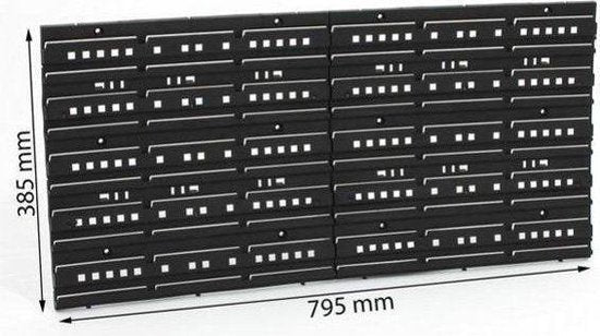 Werkzeugwandregal Werkzeuge + Schrauben multifunktional 31-teilig 80 cm breit
