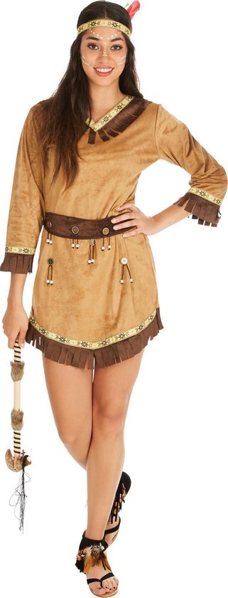 dressforfun - Damenkostüm Indianerin Apache sexy Ashley M - fancy dress kostüm halloween fancy dress party kleid karneval kostüm karneval party kleid - 300627