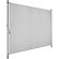 Tectake Sonnensegel Taija 200 x 310 cm – Klemmbefestigung – UV-Schutz 50+ – Hellgrau