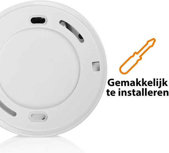 Smartwares FSM-11514 – Rauchmelder, 4 Stück, 85 dB – 5 Jahre Batterielebensdauer, 10 Jahre Sensorlebensdauer – TÜV-zertifiziert – Brandmelder