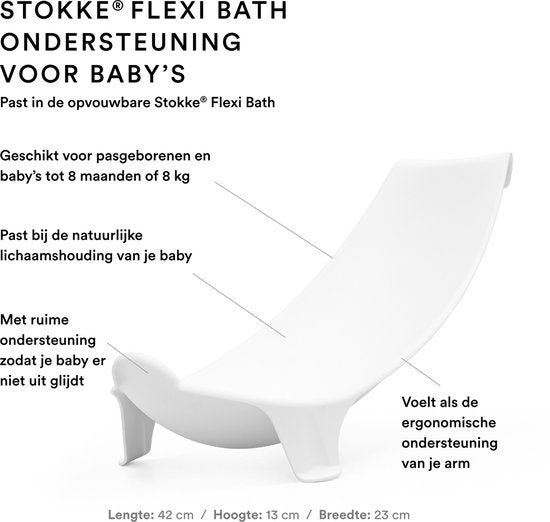 Stokke® Flexi Bath® + Badeeinsatz-Set | Sandy Beige