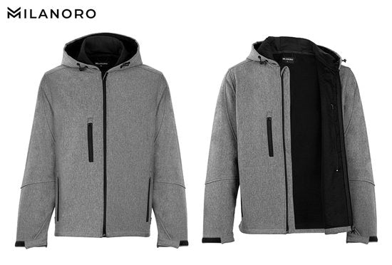 Milanoro - Wind- und wasserdichte Jacken - Jacke ohne Kapuze - königsblau - XL