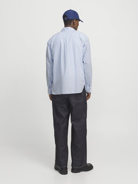 JACK&JONES - JORMARGATE OXFORD SHIRT LS BF LN - Herren - Hemden - Größe L