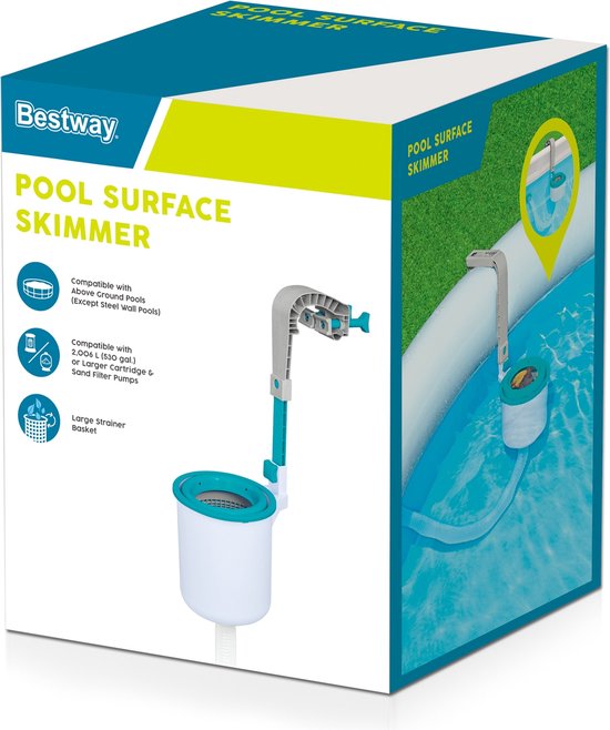 Bestway-Skimmer zum Einhängen – ohne zusätzliche Adapter oder Schläuche