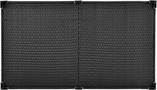 Polyrotan Lagerwald Ikaria 950 ltr Schwarz