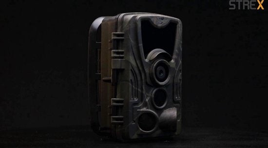 Strex Wildtierkamera mit WiFi und Nachtsicht - 120MP 4K ULTRA HD - Wasserdicht - Inkl. 32 GB SD - Wildtierkamera