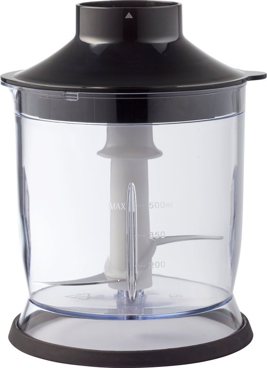 Tomado TSB9001B - Stabmixer-Set - Zerkleinerer und Messbecher - Schneebesen - 1000W - 2 Geschwindigkeiten - Edelstahl