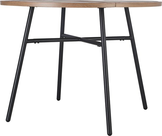 VDD - Gartentisch - Tisch für draußen - Runder Tisch - Aluminium - 100 x 73,5cm