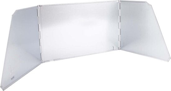 Bo-Camp – Kochwindschutz – Stahl – Verstellbar