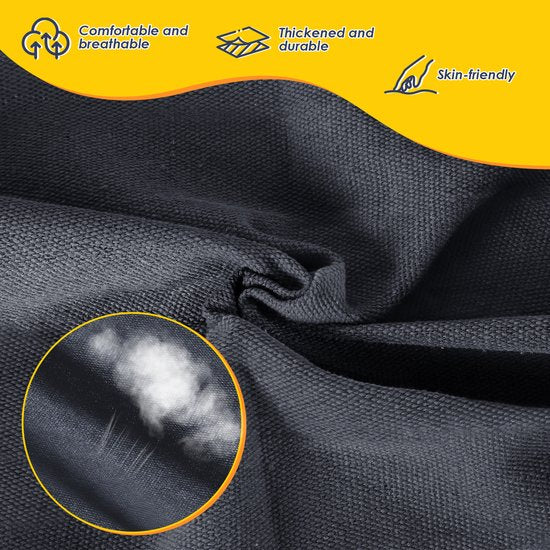 Hängematte mit Gestell dunkelgrau bis 150kg Hängematten Outdoor Bar Hängematte Hängesessel