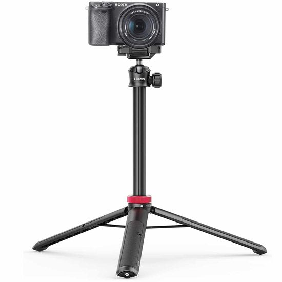 Ulanzi MT-44 Selfie-Stick-Stativ für Smartphone und Kamera – 146 cm – Schwarz