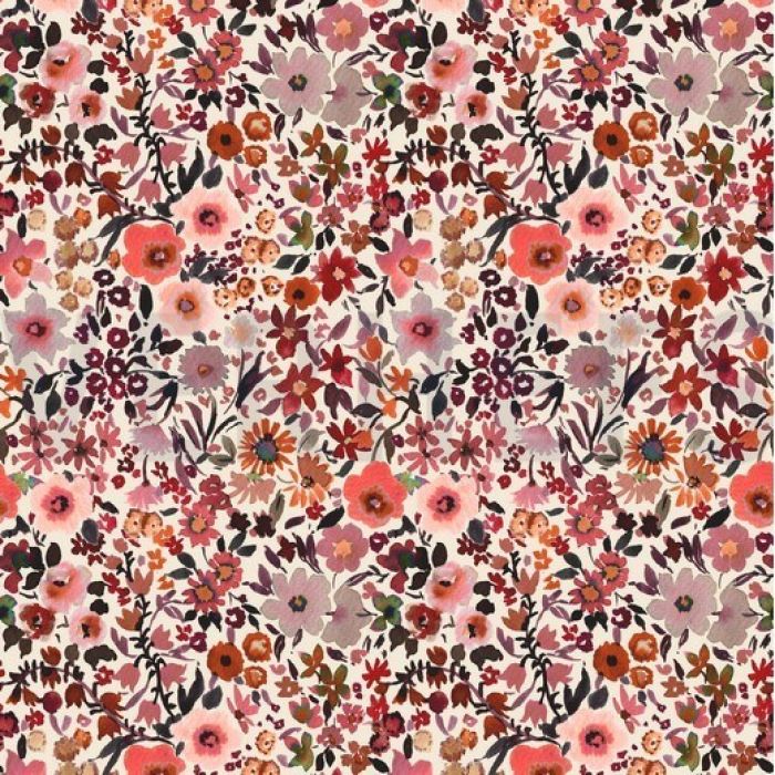 Ukje Tripp Trapp Kissen-Set – Rosa Blumen – Laminiert