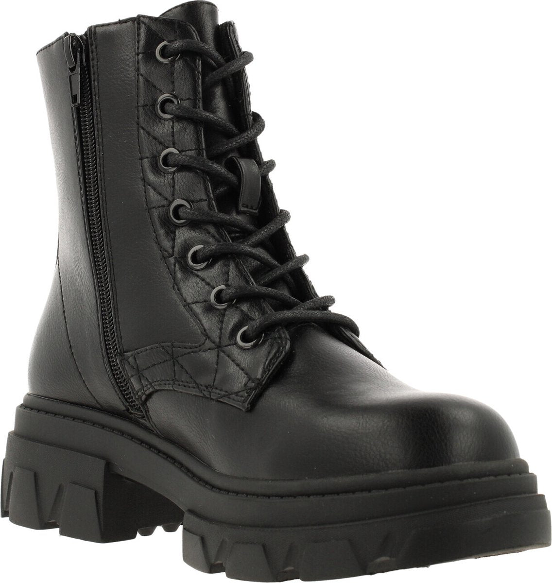 Bullboxer Damenstiefel - Größe 38 - Obermaterial PU - Sohle TR - Schwarz