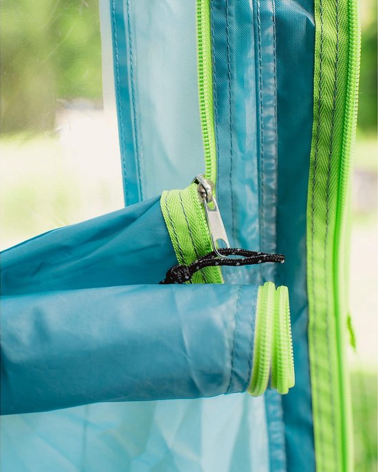 Coleman Meadowood 4L Zelt - Zelt 4 Schlafplätze - Verdunkelungszelt - grau/blau