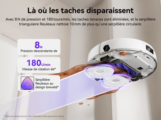 NARWAL – Freo X10 Pro – Staubsauger- und Wischroboter – 11.000 Pa – Selbstreinigung