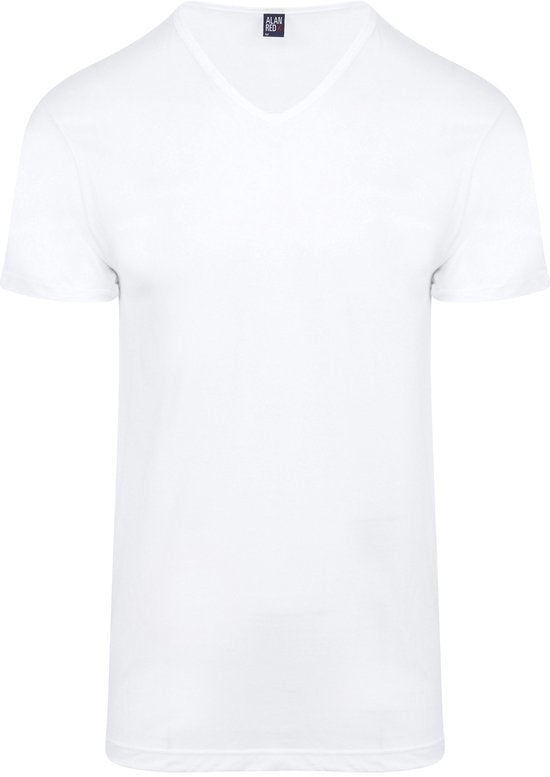 Alan Red – Vermont T-Shirt mit V-Ausschnitt, weiß, 3er-Pack – Herren – Größe XL – Regular-Fit