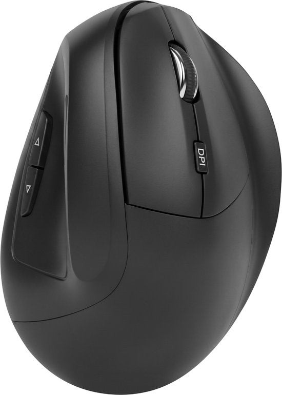 Nuvance Ergonomische Maus – Kabellose Maus – Bluetooth-Maus – Kabellose Maus – Geräuscharm – Computermaus – Wireless Mouse – Für Rechtshänder