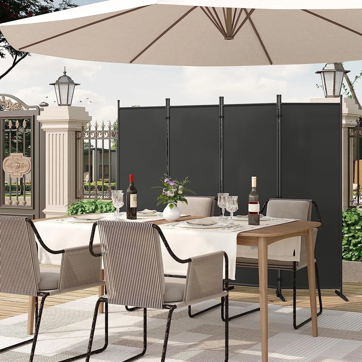 Eugad Badezimmerschrank mit LED-Spiegelleuchte Eiche Schwarz 70 x 14,5 x 70 cm