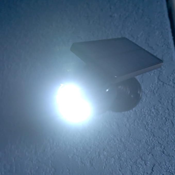 Panta Safe Light Solar LED – 8 Hochleistungs-LEDs – Reichweite bis zu 7,5 m – wetterfest und robust – Ausschaltfunktion – Tageslichtsensor
