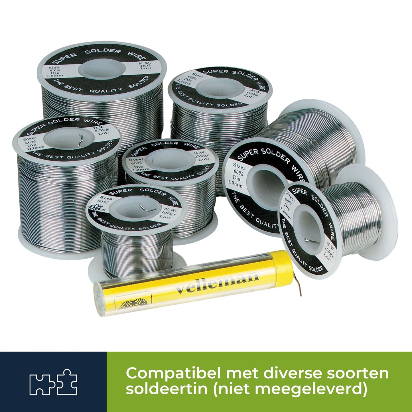 Velleman Lötstation VTSS7 – 48 W – 160–480 – LED-Anzeige