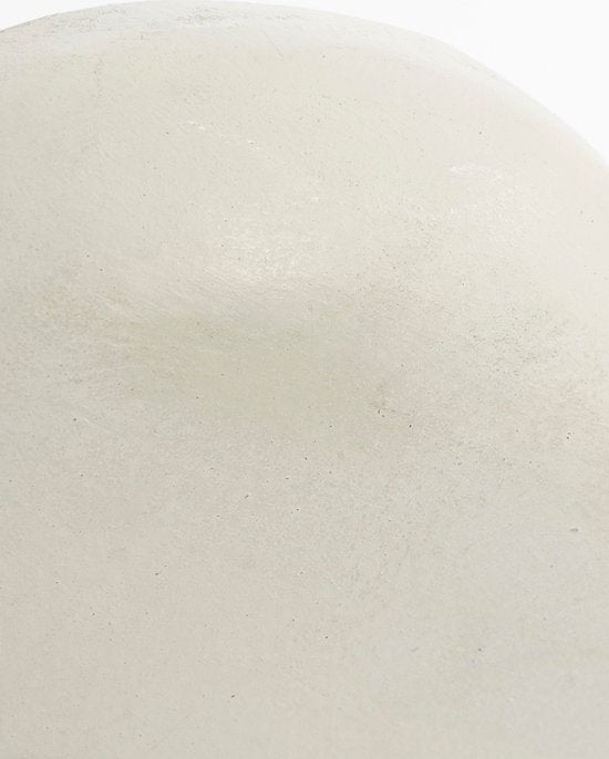 Mica Decorations Pastina Ornament auf Fuß - L7 x B17 x H38 cm - FSC 100% Mango-Holz - Off White