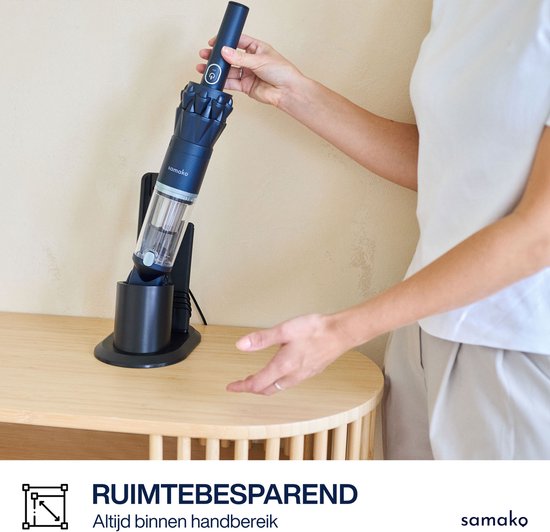 Dustbuster NanoDetect 120W - Kabelloser Staubabsauger - Leistungsstarker Handstaubsauger - Kabellos - Auto-Staubabsauger - Samako