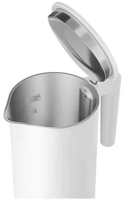 Xiaomi Electric Kettle 2 | Wasserkocher | 1,7 l | 1800 W, schnelles Kochen | Edelstahl 304 | Doppelwandig | Weiß