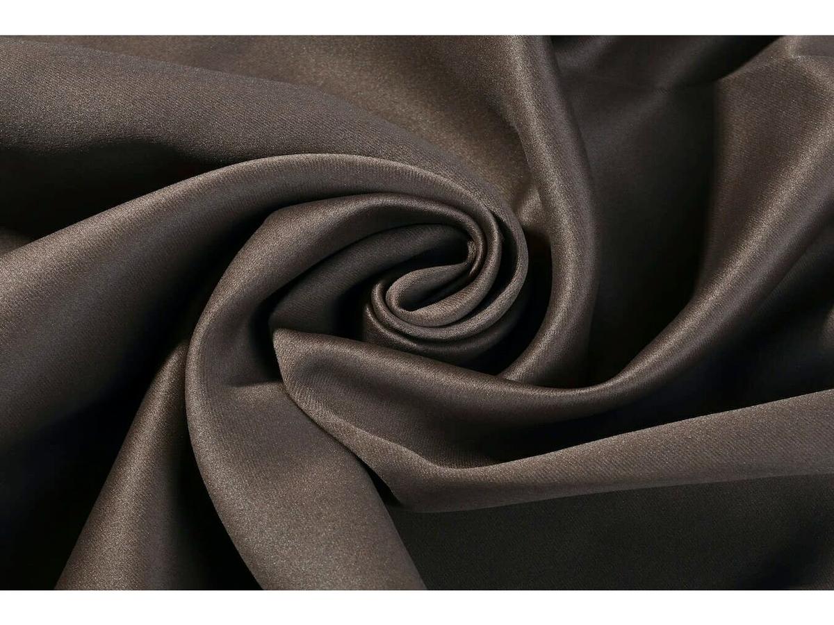 Larson Verdunkelungsvorhang – Lichtundurchlässig und wärmeisolierend – Maße 150 x 250 cm – Schwarz
