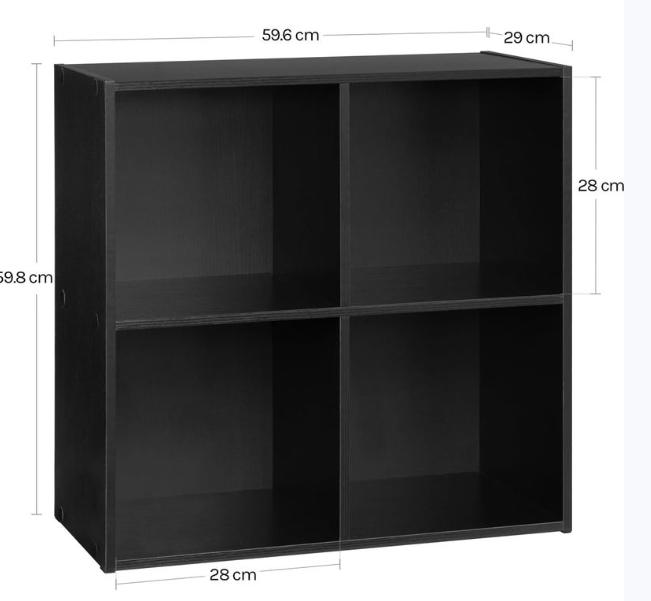 eSituro Badezimmerschrank Standmodell Weiß 50 x 30 x 93 cm