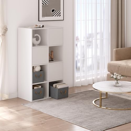 Woltu Faltbare Aufbewahrungsboxen 3er-Set - Grau - 47 x 28 x 20 cm