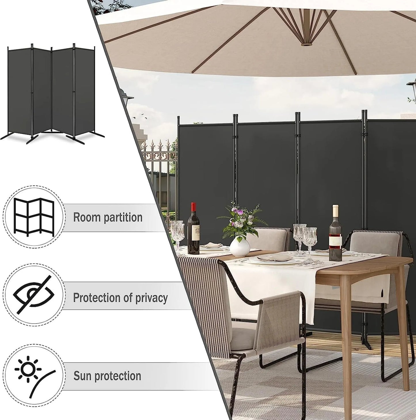 Eugad Badezimmerschrank mit LED-Spiegelleuchte Eiche Schwarz 70 x 14,5 x 70 cm